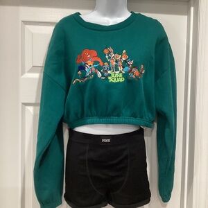 Forever 21  Crop Top “Space Jams